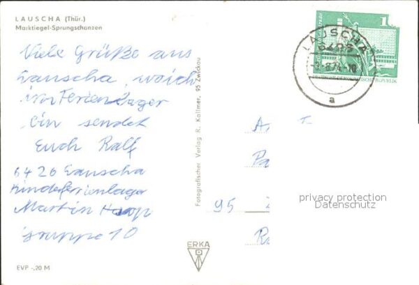 Ski-Flugschanze Marktiegel Lauscha Thüringen – Bild 2