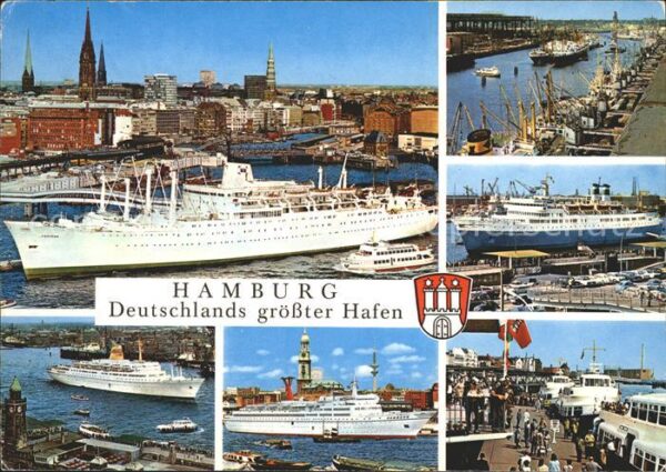 Faehre Ferry Bac Traghetto-- Hamburg Hafen