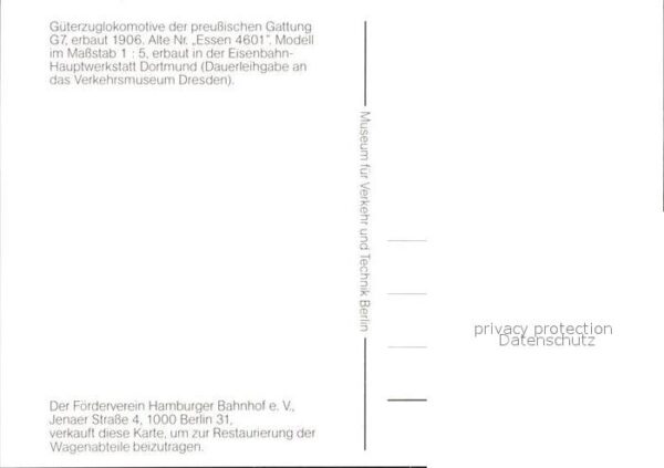 Lokomotive Güterzug G7 Preussen – Bild 2