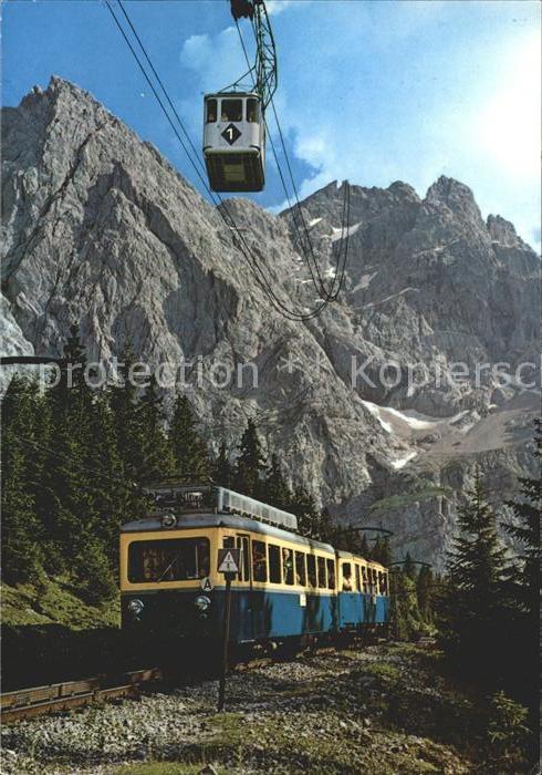Zugspitzbahn Zahnradbahn Seilbahn Zugspitze