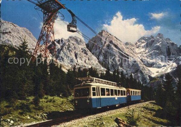 Zugspitzbahn Zahnradbahn Seilbahn Zugspitzgipfel