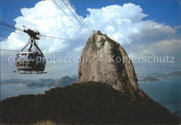 Seilbahn Brasil Rio de Janeiro Bondinho Pao de A