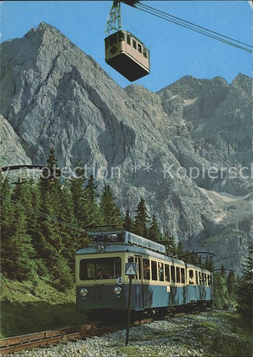 Zahnradbahn Bayerische Zugspitzbahnen Seilbahn Zugs