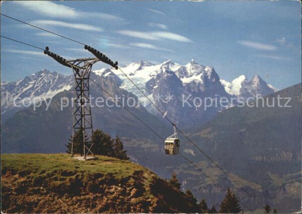 Seilbahn Hasliberg-Käserstatt Wetterhorngruppe