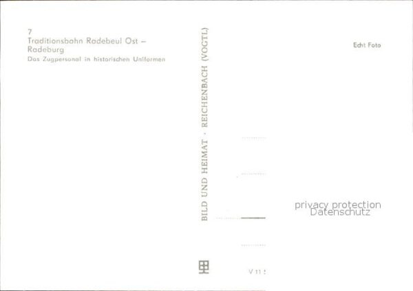 Eisenbahn Traditiosnbahn Radebeul Ost-Radeburg Zu – Bild 2