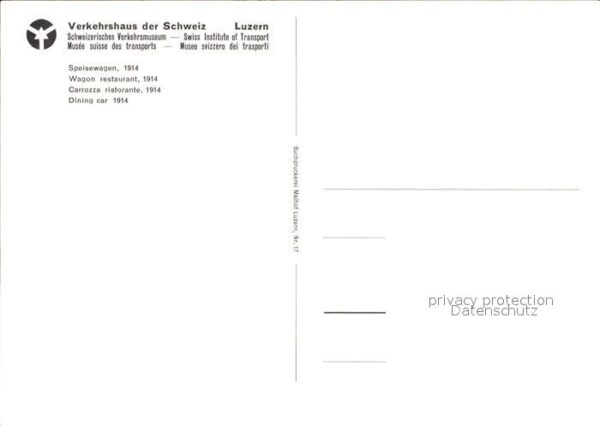 Eisenbahn Speisewagon 1914 SBB CFF – Bild 2