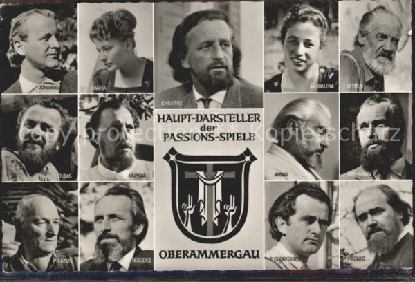 Passionsspiele Oberammergau Hauptdarsteller