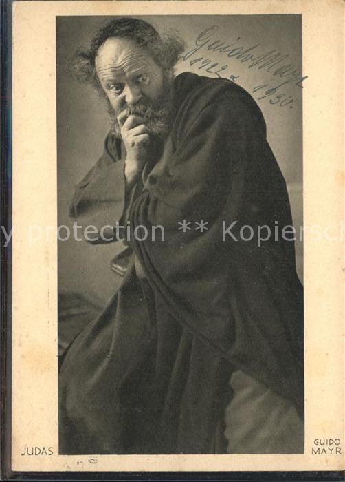 Passionsspiele Oberammergau Judas Guido Mayr