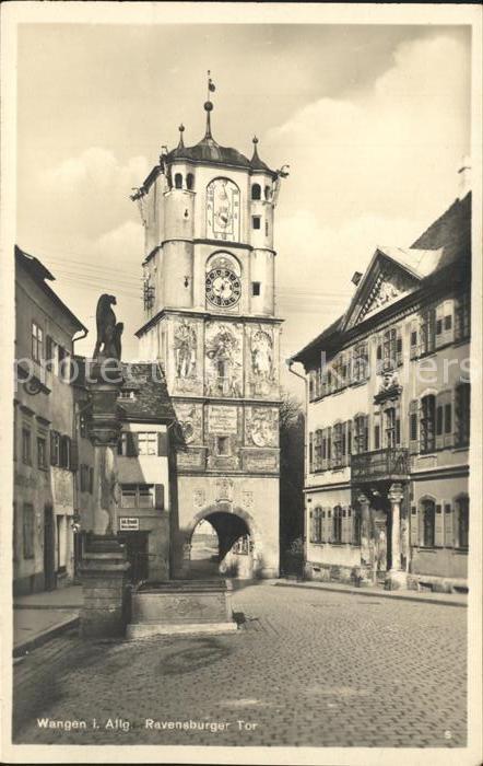 Wangen Allgaeu Ravensburger Tor