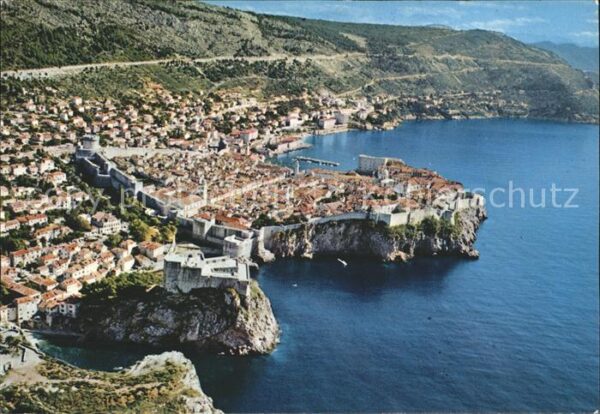 Dubrovnik Ragusa Totalansicht