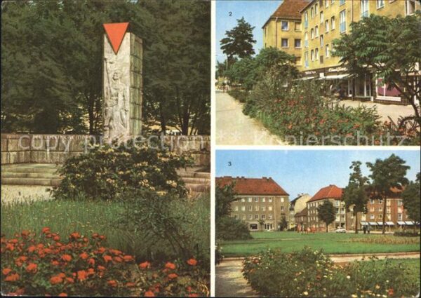 Niesky VVN Ehrenmal Strasse der Befreiung Zins