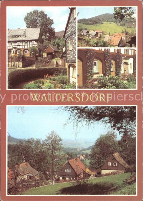 Waltersdorf Zittau Umgebindehäuser Lauscheblick Teilansich