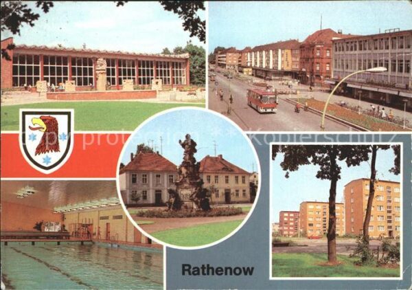 Rathenow Volksschwimmhalle Wilhelm Pieck Str Den