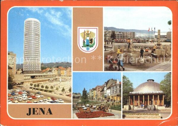 Jena Universitäts Hochhaus des VEB Carl Zeis