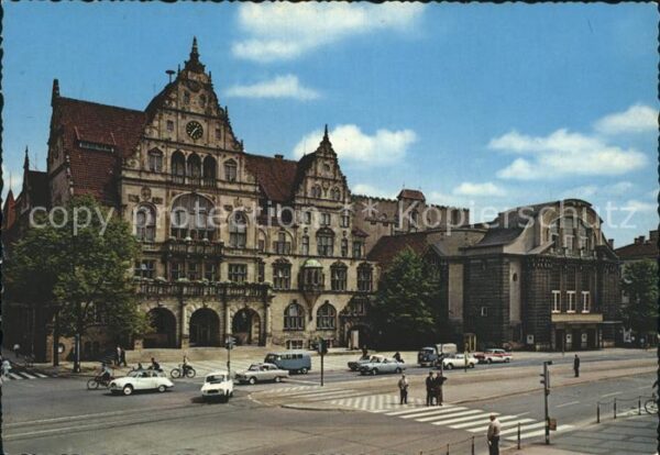 Bielefeld Rathaus und Stadttheater