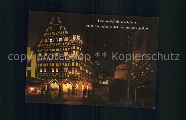 Fulda Weihnachtsmarkt beim Alten Rathaus