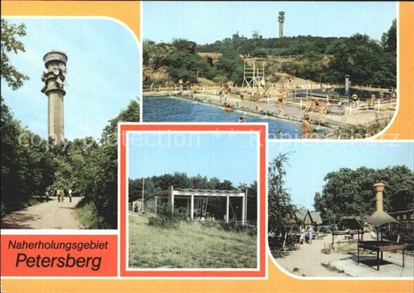 Petersberg Eisenberg Fernsehturm Bergbad Pavillon HO Gaststä