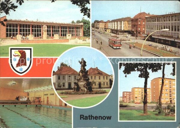 Rathenow Volksschwimmhalle Wilhelm Pieck Str Den