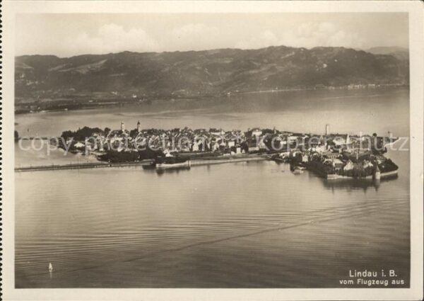 Lindau Bodensee Fliegeraufnahme
