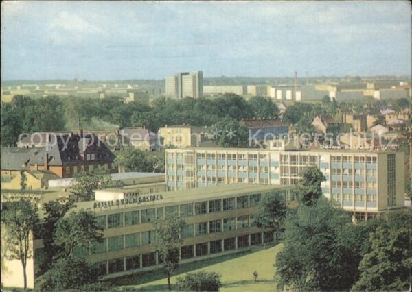 Rostock Ostsee Druck Rostock mit Südstadtblick