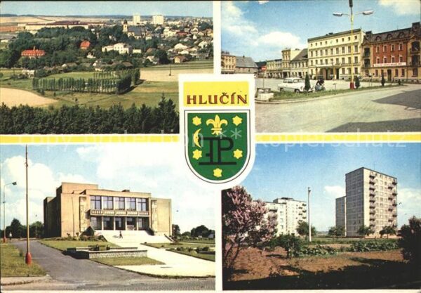 Hlucin Castecny pohled Mirove namesti Kulturni
