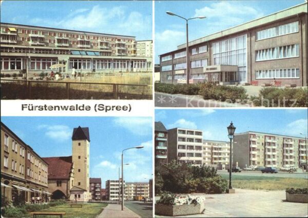 Fuerstenwalde Spree Kinderkrippe Nord Spree Schwimmhalle Mü