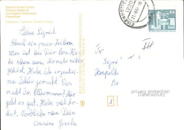 Eisenhuettenstadt General Walter Str Diehloer Str Juri Ga – Bild 2
