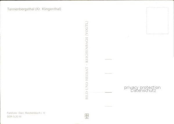 Tannenbergsthal Vogtland Ortsansicht – Bild 2