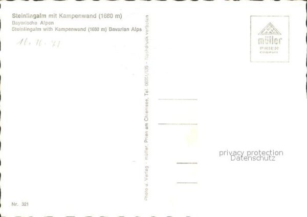 Aschau Chiemgau Steinlingalm mit Kampenwand – Bild 2