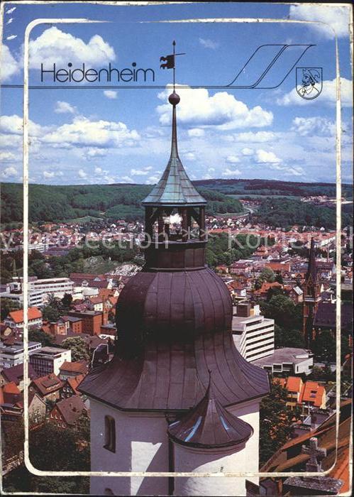 Heidenheim Brenz Schloss Hellenstein Stadtblick