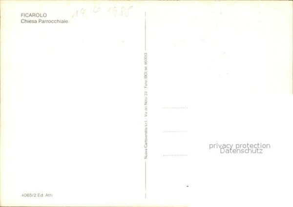 Ficarolo Rovigo Chiesa Parrocchiale – Bild 2