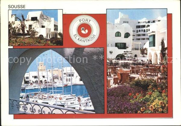 SOUSSE  Tunesie Port El Kantaoui Bootshafen Hotel