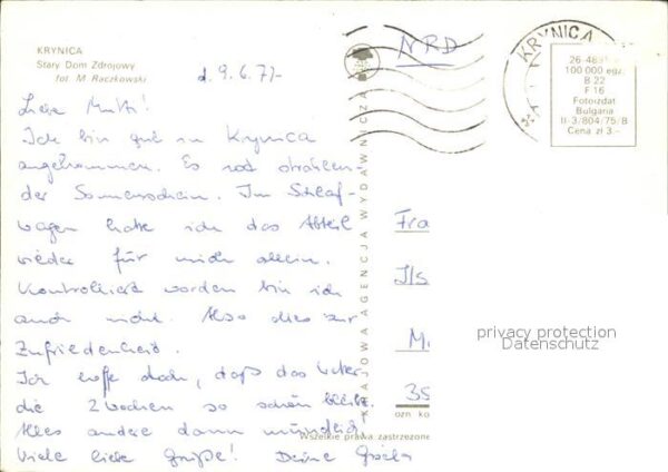 Krynica Morska Ostseebad Ostpreussen Stary Dom Zdrojowy – Bild 2