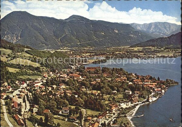 Tegernsee mit Wallberg und Blauberge
