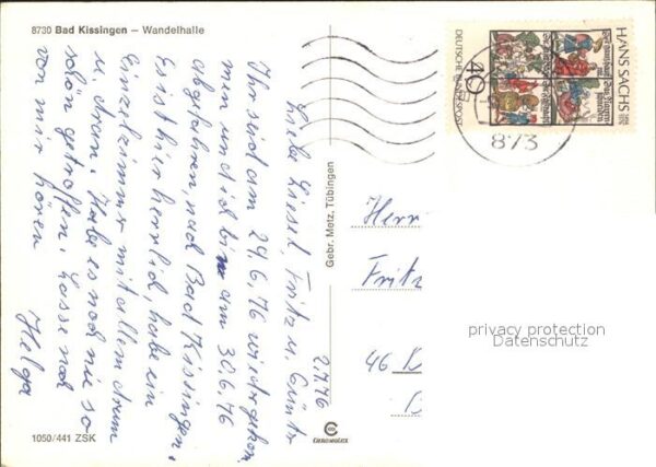 Bad Kissingen Wandelhalle – Bild 2