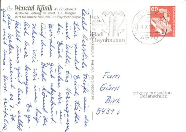 Loehne Werretal Klinik Hallenbad – Bild 2