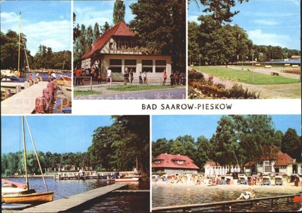 Pieskow Bad Saarow Bootsanlegestelle HOG Pechhütte Erich W