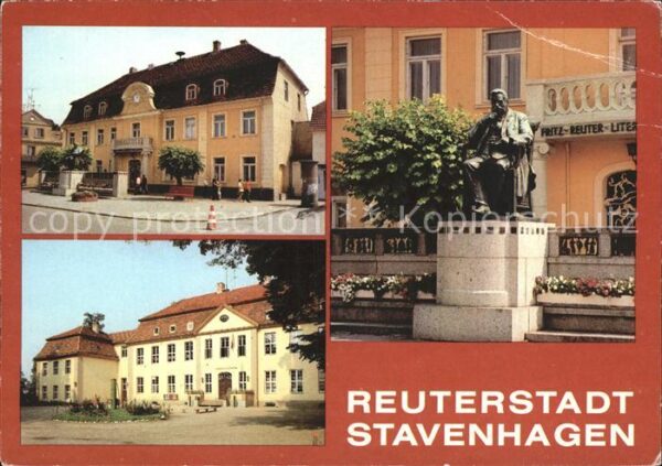 Stavenhagen Fritz Reuter Literatur Museum Oberschul