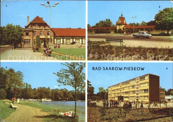 Bad Saarow-Pieskow Bahnhofs Hotel Johannes Becher Platz Sc