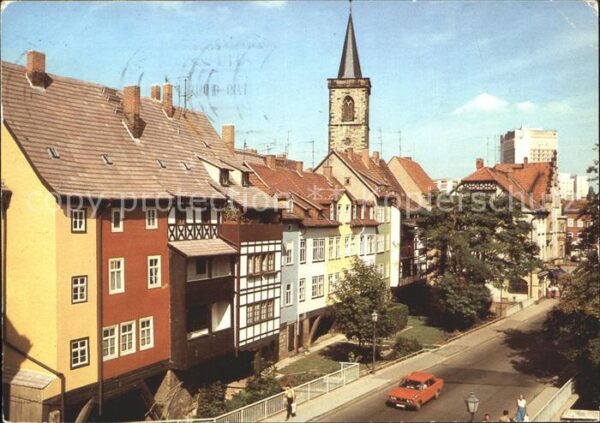 Erfurt Krämerbrücke Kirche