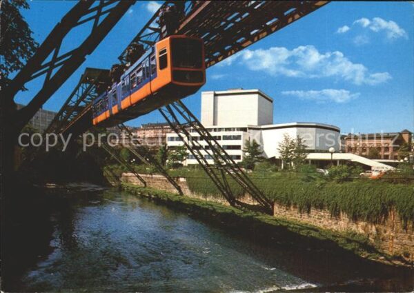 Wuppertal Schauspielhaus Schwebebahn