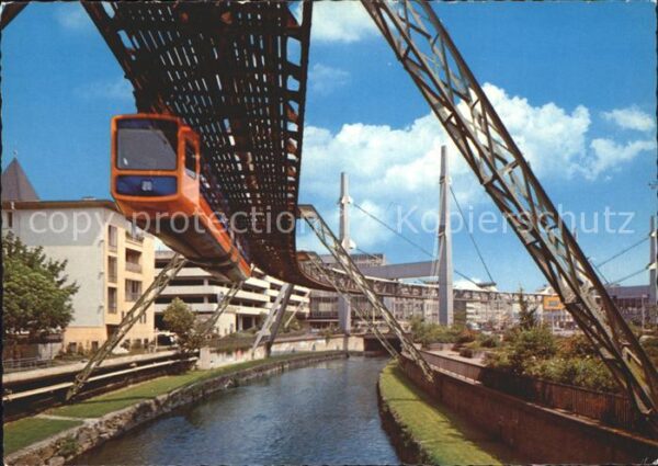 Barmen Wuppertal Alter Markt Schwebebahn