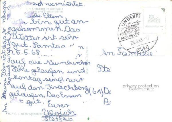 Erlenbach Ravenstein Kurhaus und Freilichtbühne – Bild 2