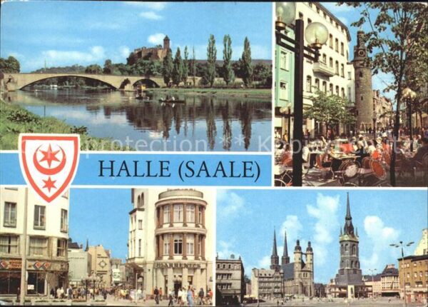 Halle Saale Saalepartie Klement Gottwald Str Hanser