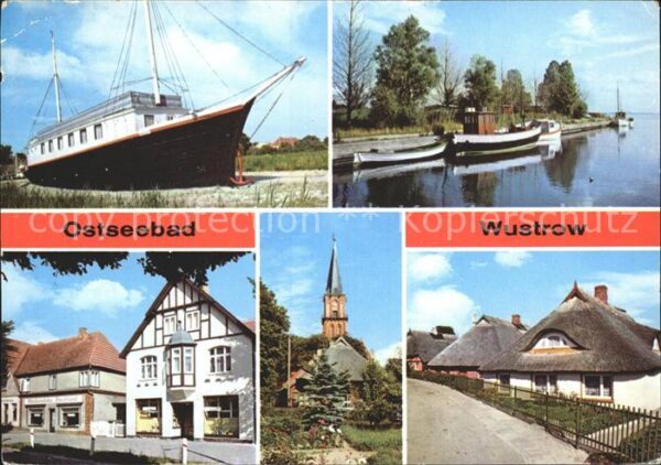 Wustrow Ostseebad Betriebsferienheim Plamag Plauen Hafen