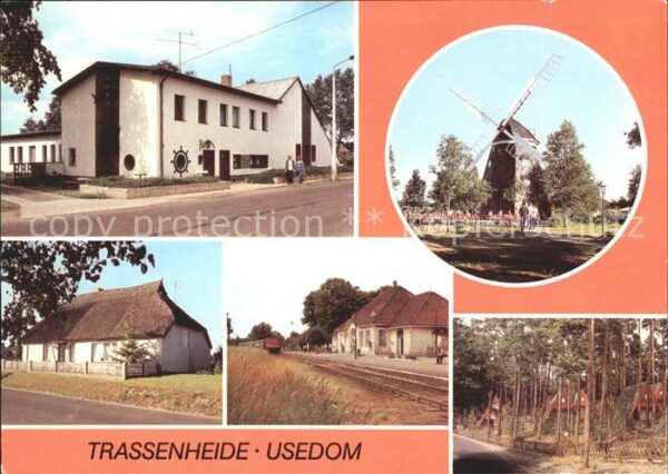 Trassenheide Usedom Gaststätte Seeklause Mühle Ehem Fischer