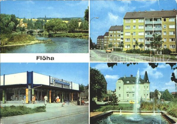Floeha An der Flöha Leninstr Konsum Bekleidung