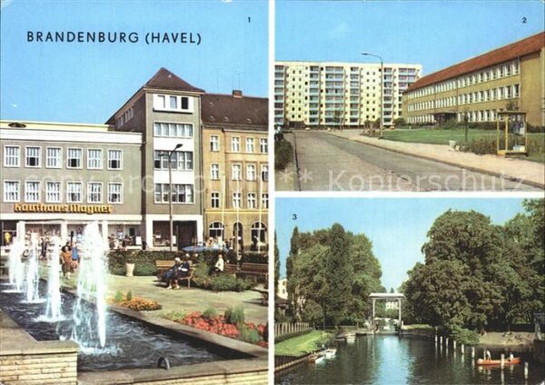Brandenburg Havel kaufhaus Magnet am Molkenmarkt Bertolt