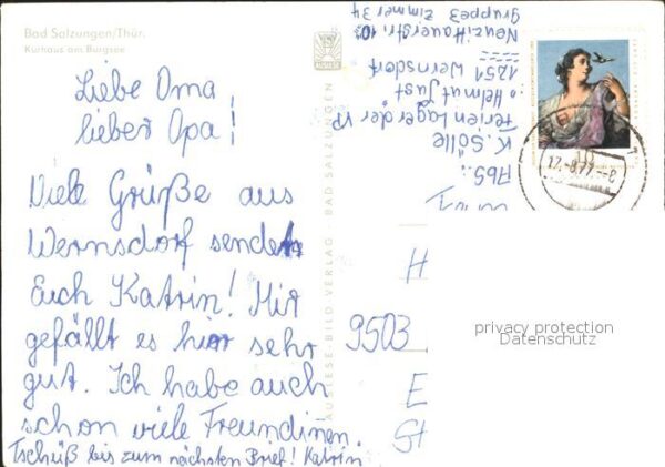 Bad Salzungen Kurhaus am Burgsee Fontäne – Bild 2