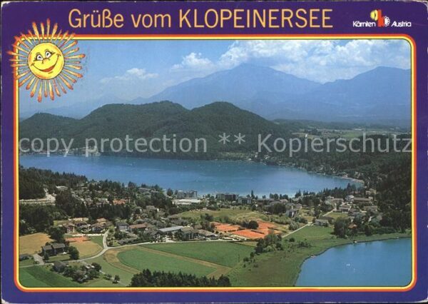 Klopeinersee Fliegeraufnahme